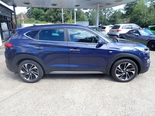 Hyundai Tucson Suv Blue #2