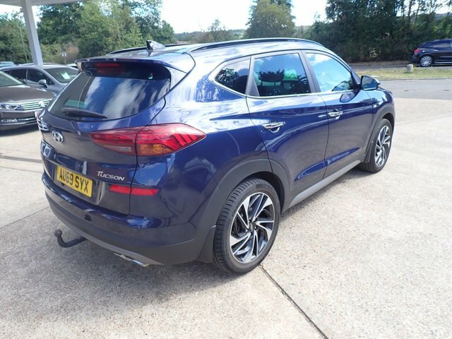 Hyundai Tucson Suv Blue #3