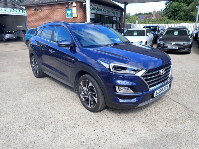 Hyundai Tucson Suv Blue