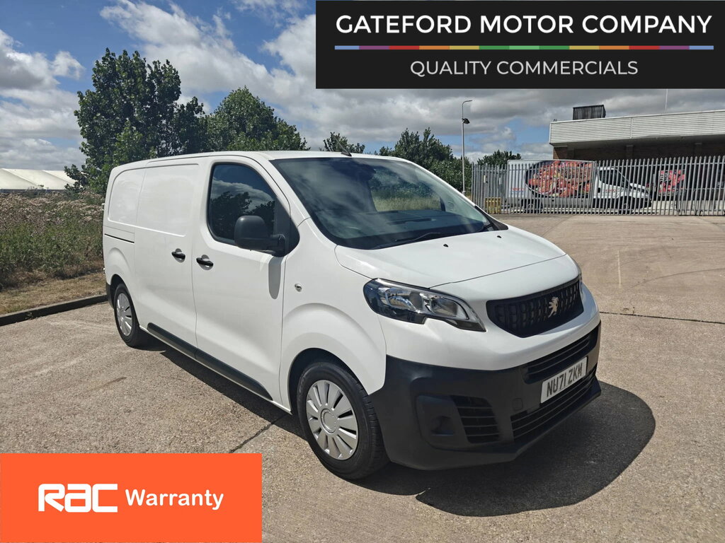 Peugeot Expert 1.5 Bluehdi 1000 Professional Premium Standard Pan NU71ZKM White