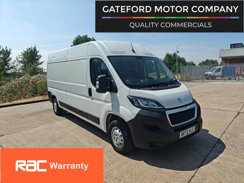 Peugeot Boxer 2.2 Bluehdi 335 Lwb Professional Premium Panel V White