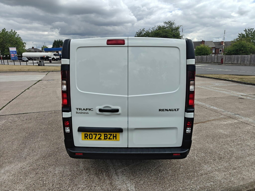 Renault Trafic 2.0 Dci Blue Sl28 Business Panel Van Ma RO72BZH White #6