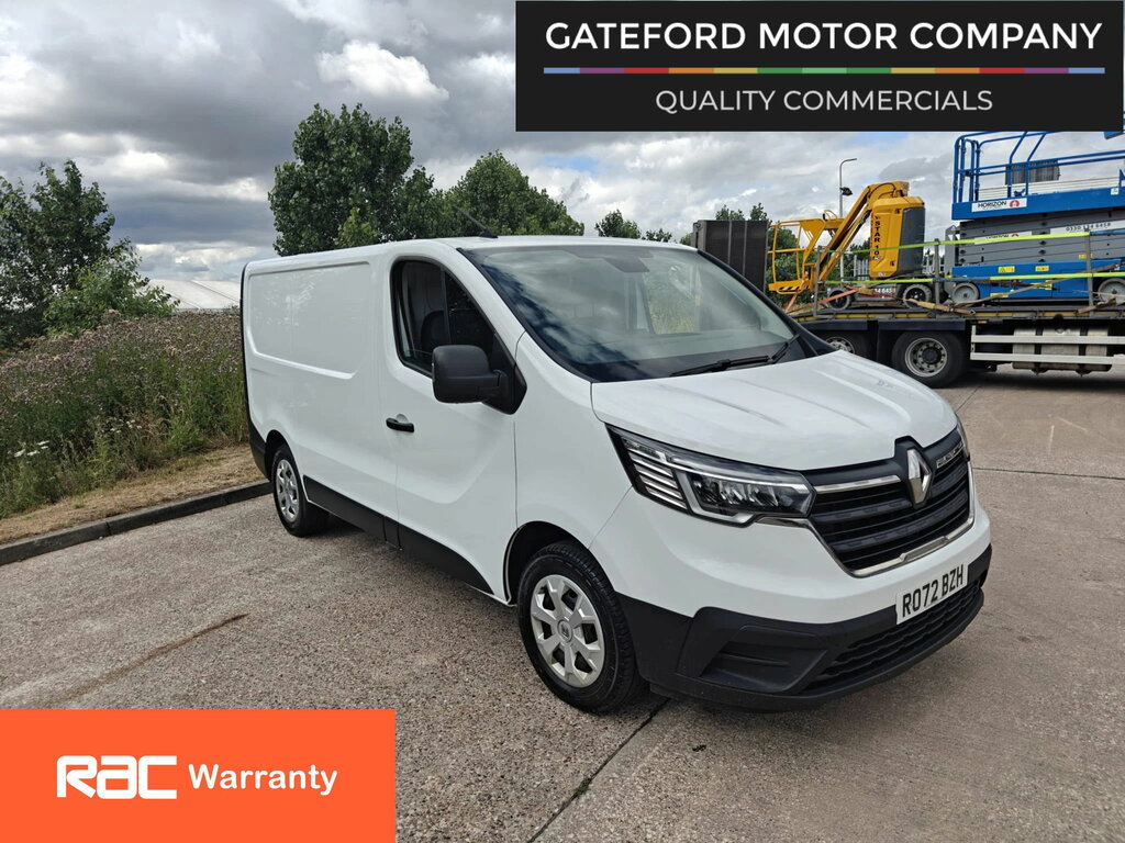 Renault Trafic 2.0 Dci Blue Sl28 Business Panel Van Ma White