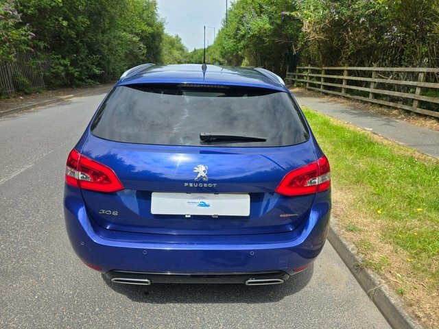 Peugeot 308 SW Bluehdi Gt Line Estate PN65FHX Blue #5