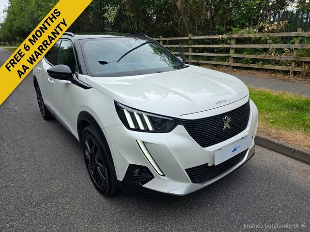 Peugeot e-2008 Gt Line Suv White