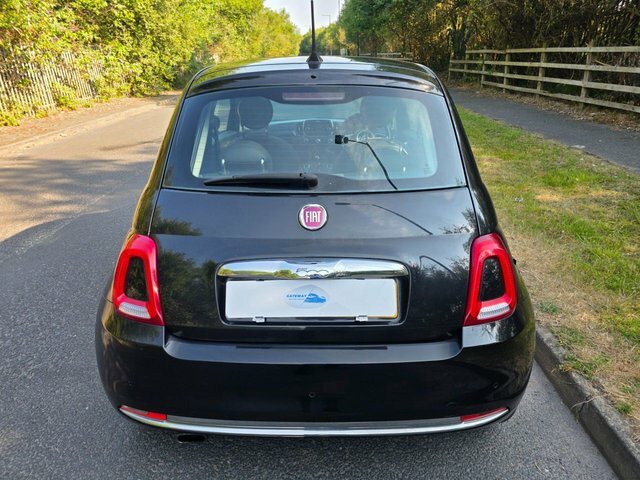 Fiat 500 Lounge Hatchback WR17JZV Black #6