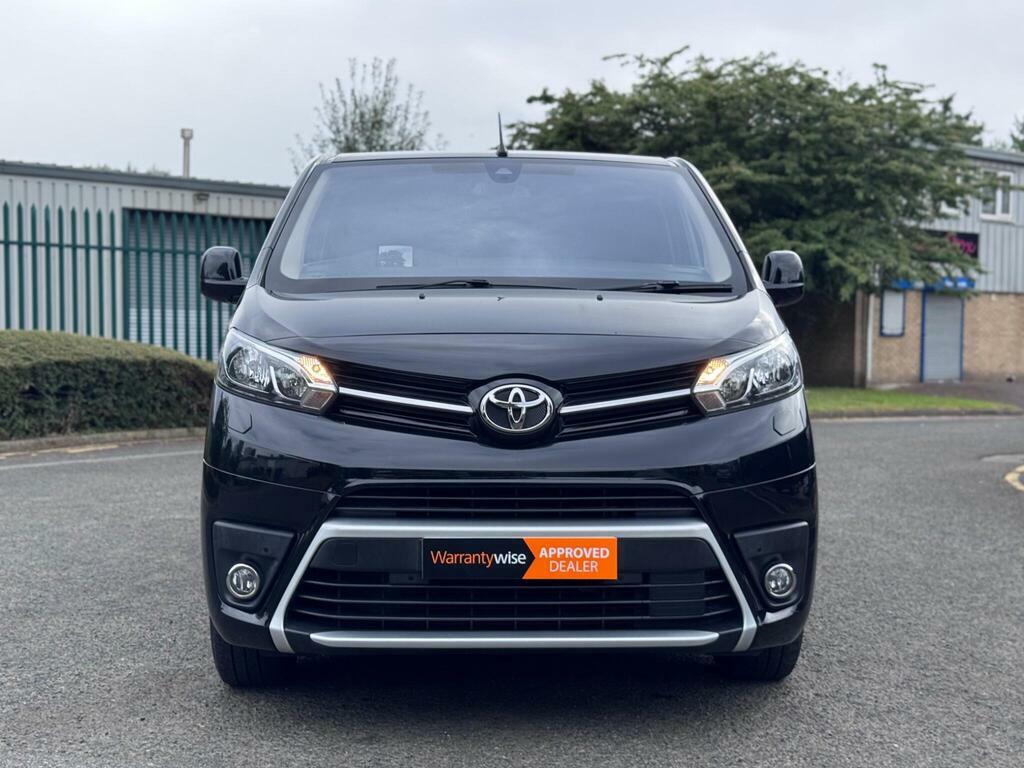 Toyota PROACE 2.0D Design Medium Panel Van Mwb Euro 6 S S Black #2