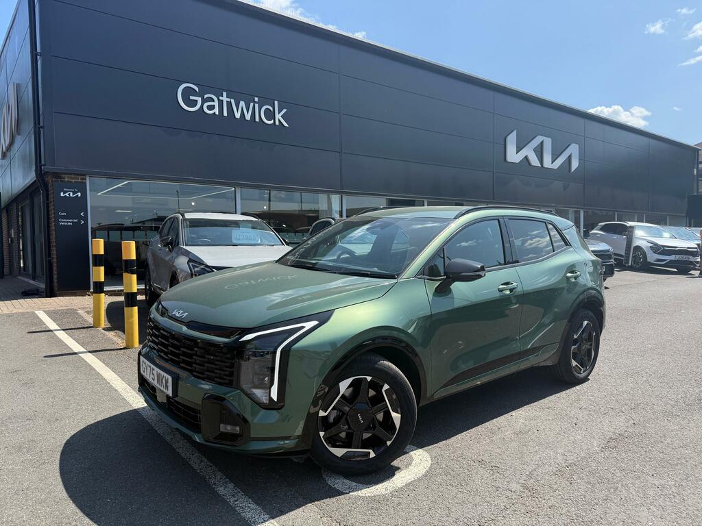 Kia Sportage 1.6 T-gdi Dct Gt-line GY75WKW Green #3