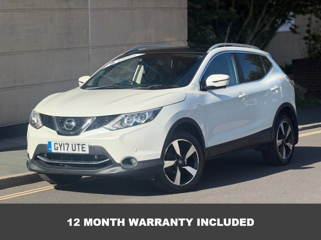 Nissan Qashqai 1.2L N-connecta GY17UTE White