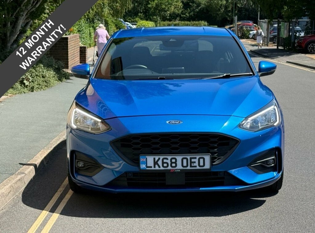 Ford Focus 1L St-line X LK68OEO Blue #6
