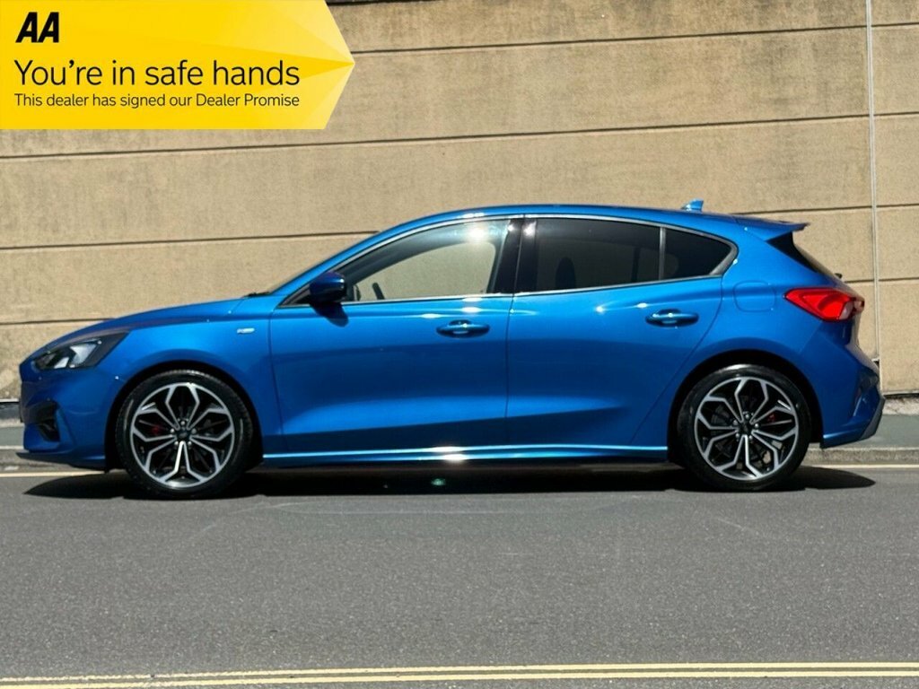 Ford Focus 1L St-line X LK68OEO Blue #2