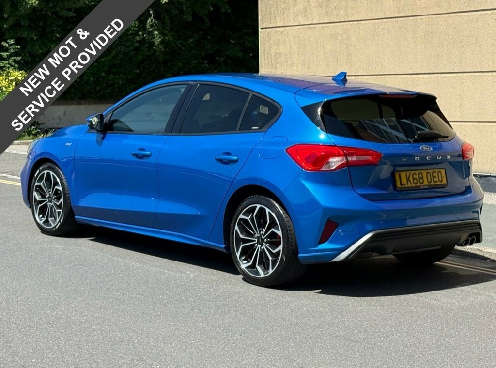 Ford Focus 1L St-line X LK68OEO Blue #3