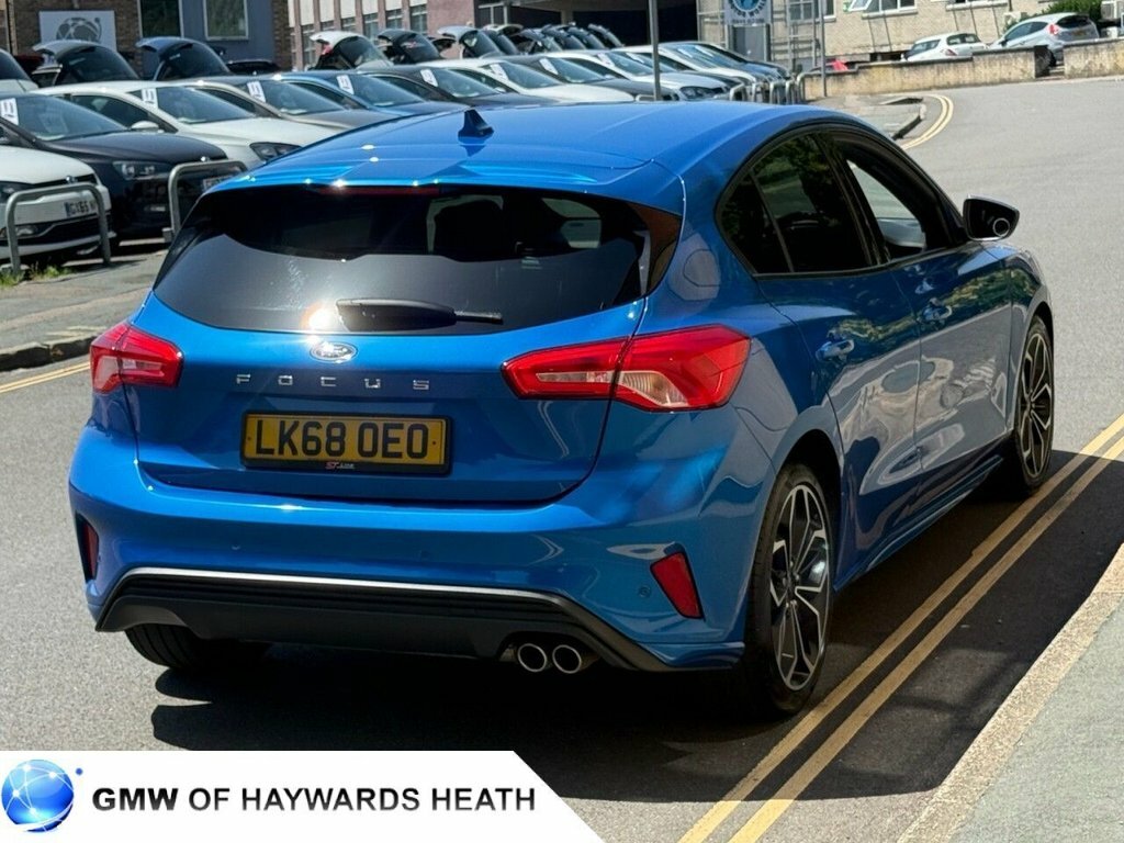 Ford Focus 1L St-line X LK68OEO Blue #5