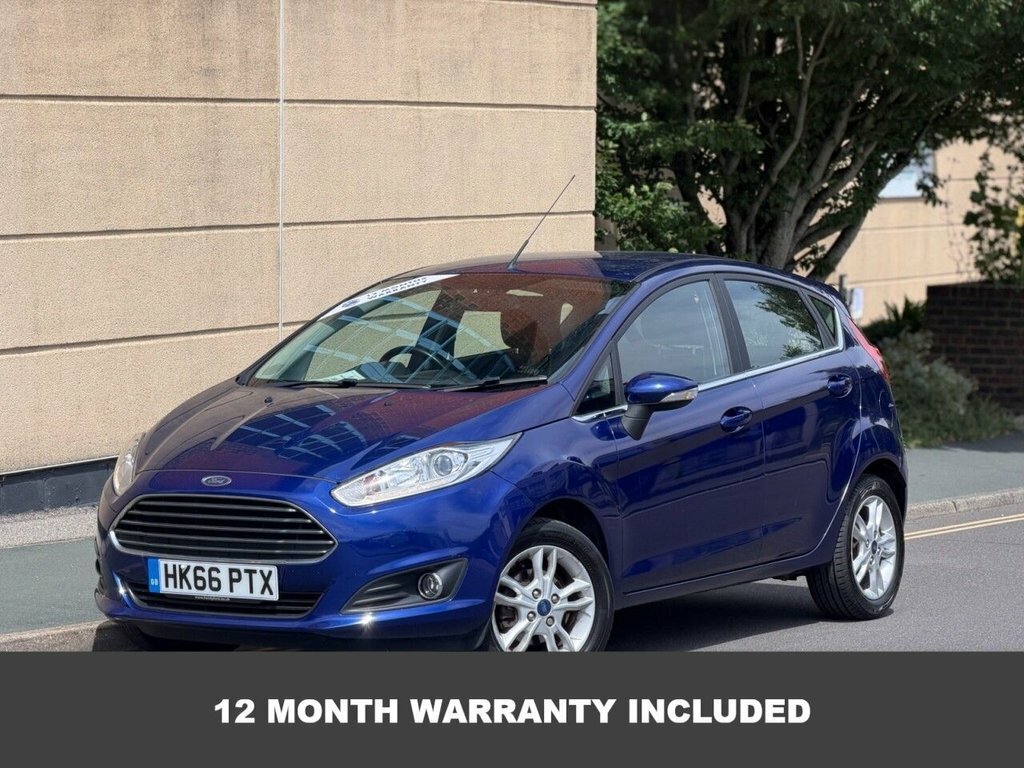 Ford Fiesta 1.3L Zetec Blue