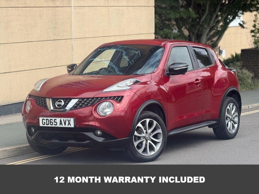 Nissan Juke 1.2L Tekna Red