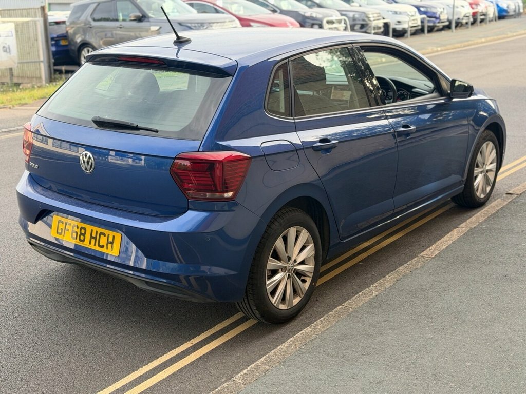 Volkswagen Polo 1L Sel GF68HCH Blue #4