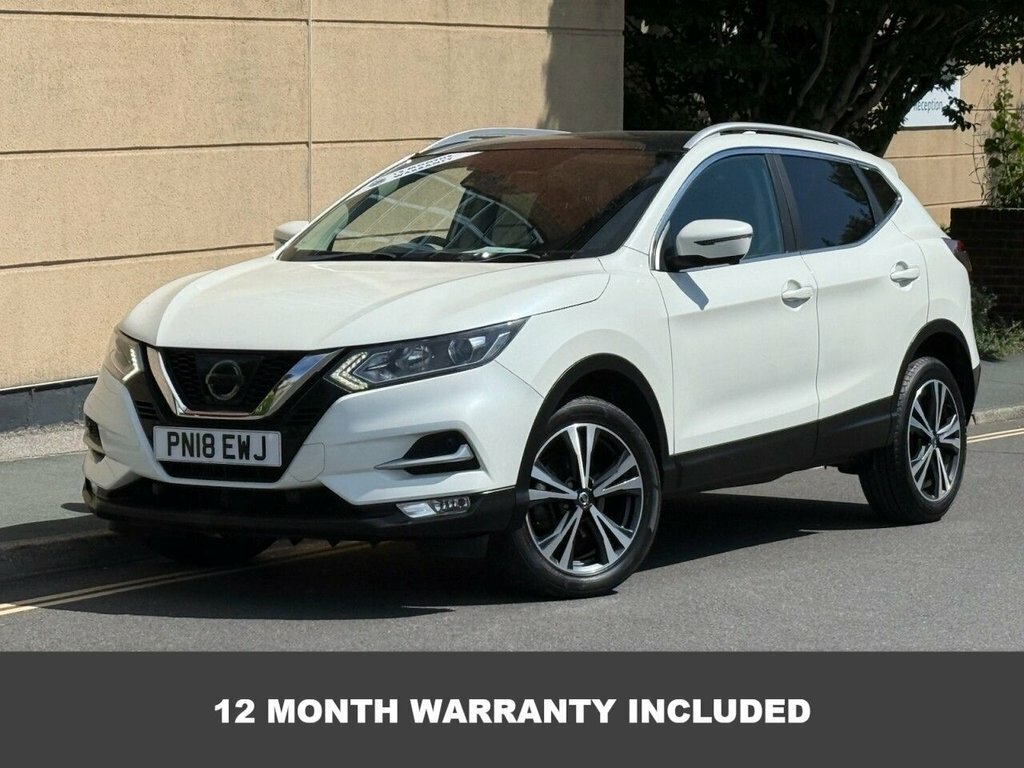 Nissan Qashqai 1.2L N-connecta White