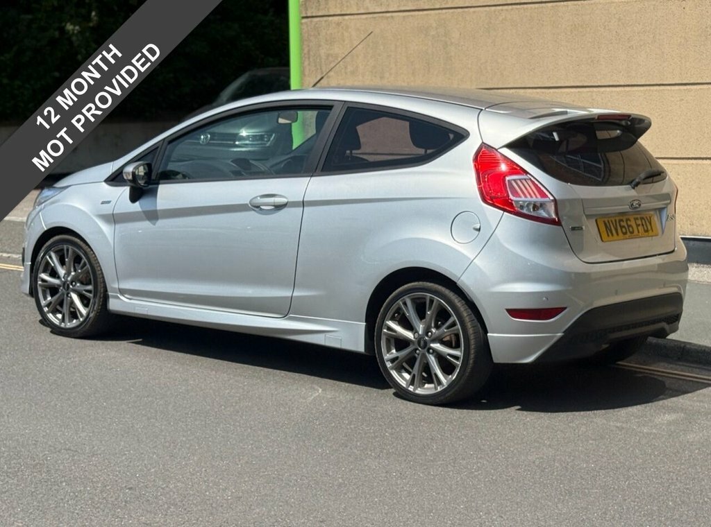 Ford Fiesta 1L St-line NV66FDY Silver #5