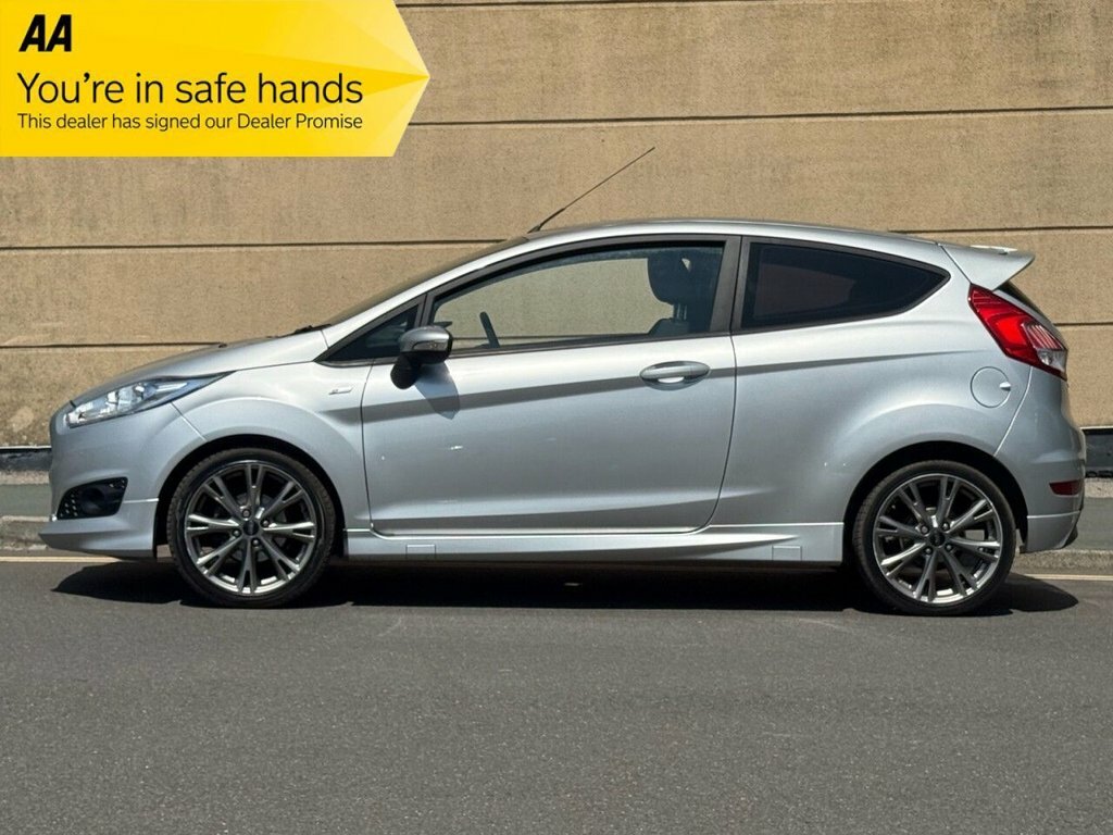 Ford Fiesta 1L St-line NV66FDY Silver #2