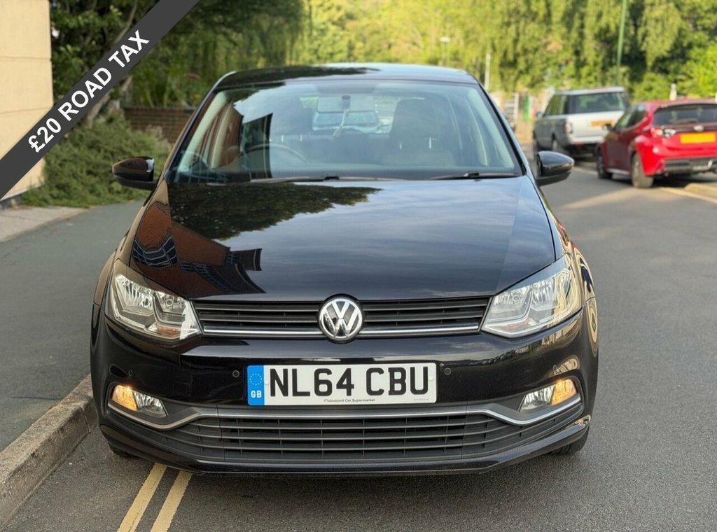 Volkswagen Polo 1L Se Black #3