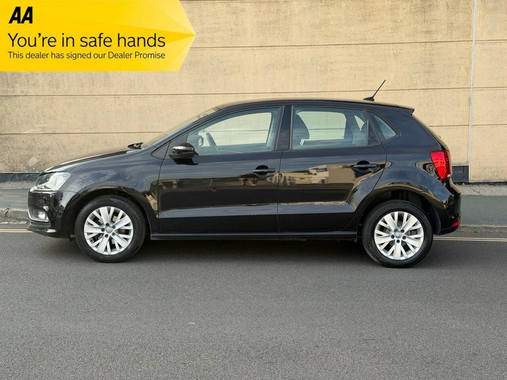 Volkswagen Polo 1L Se Black #4