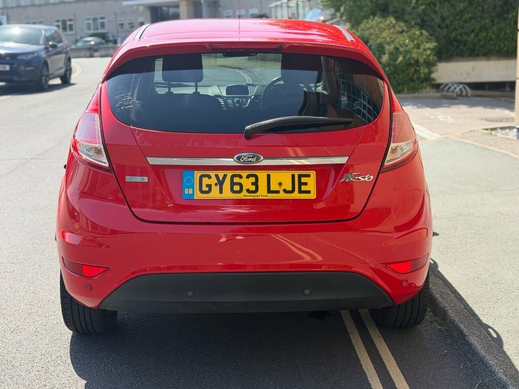 Ford Fiesta 1L Zetec GY63LJE Red #3