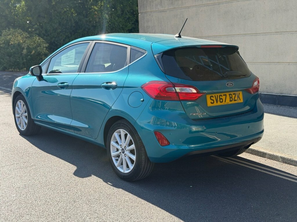 Ford Fiesta 1L Titanium SV67BZK Blue #4