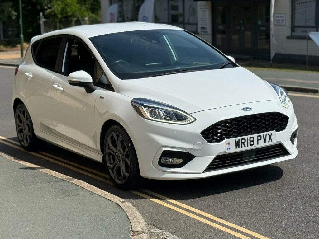 Ford Fiesta 1L St-line X White #6
