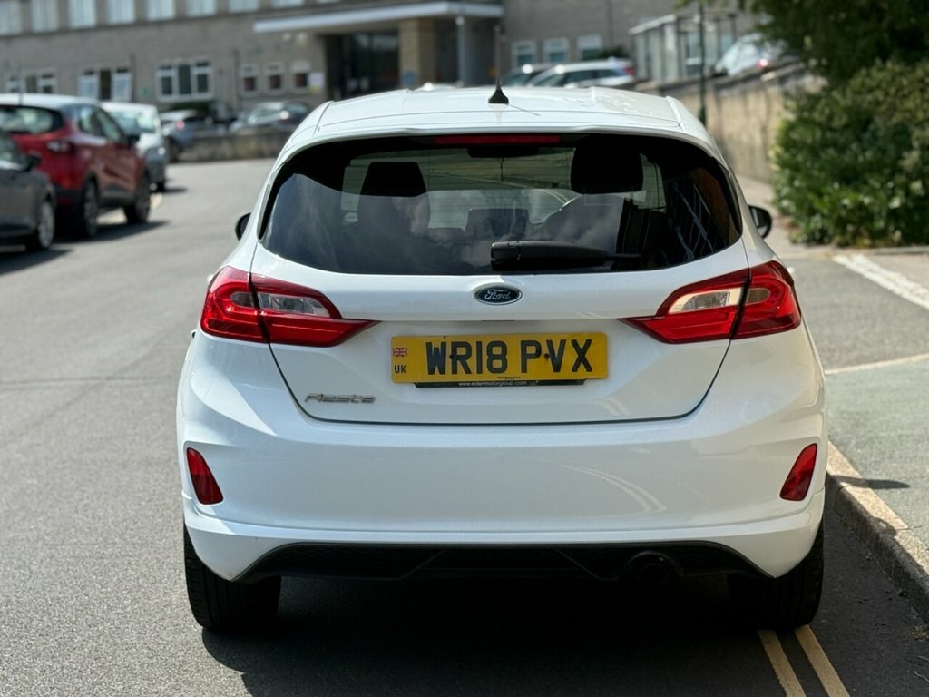 Ford Fiesta 1L St-line X White #4