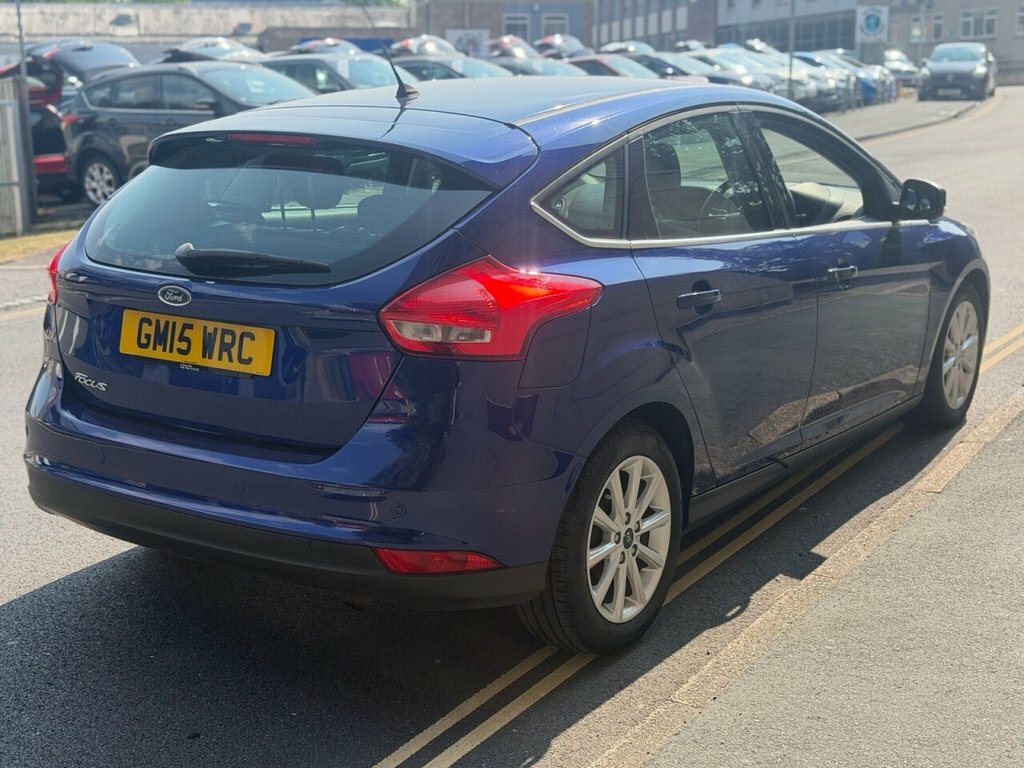 Ford Focus 1.6L Titanium GM15WRC Blue #4