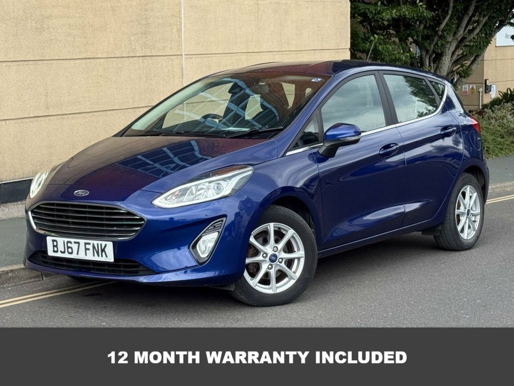 Ford Fiesta 1L Zetec Blue