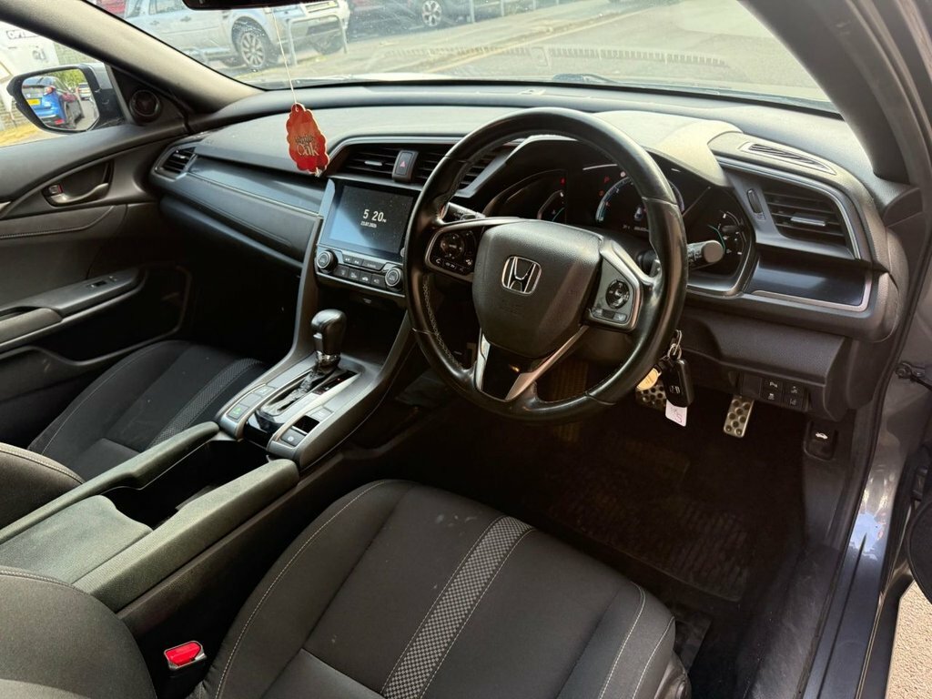Honda Civic Civic Ex Vtec Cvt Silver #11