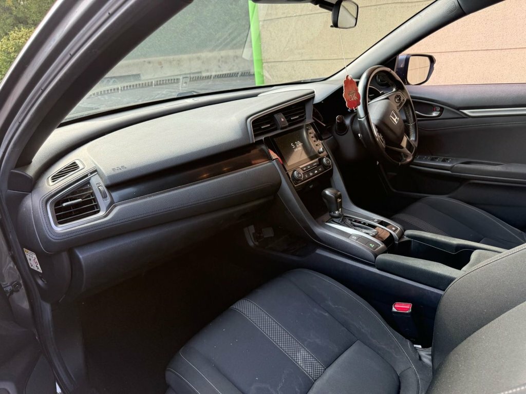 Honda Civic Civic Ex Vtec Cvt Silver #9