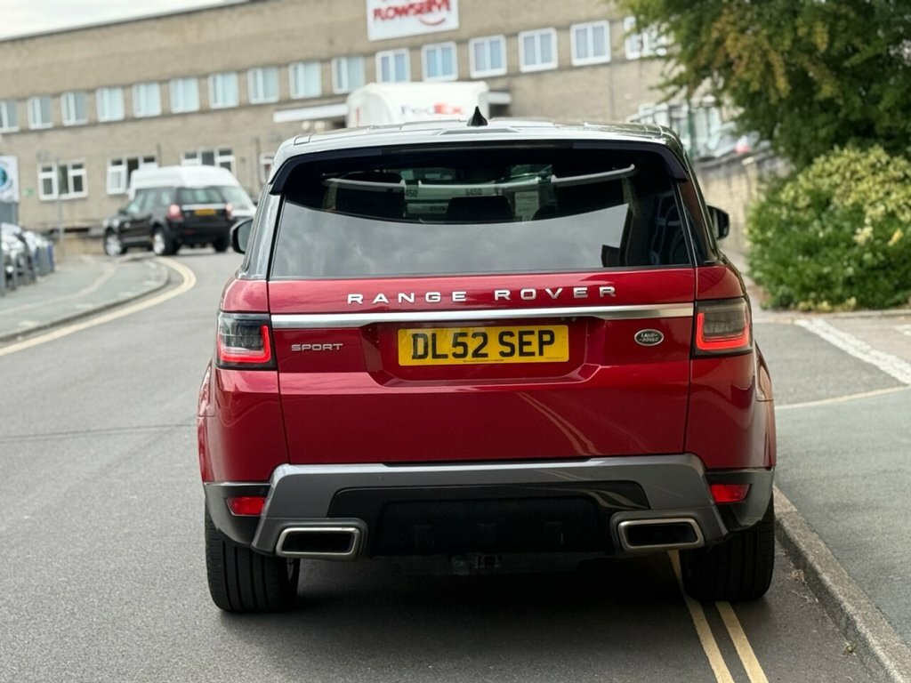 Land Rover Range Rover Sport 3L Hse Red #5