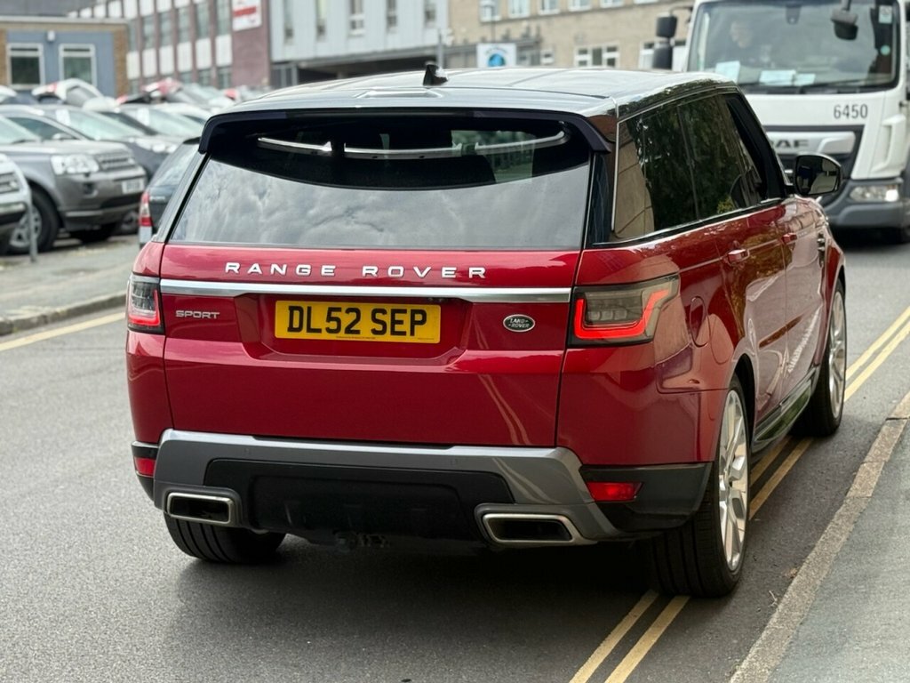 Land Rover Range Rover Sport 3L Hse Red #6