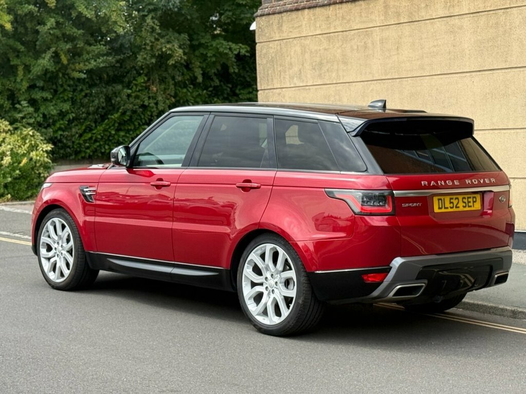 Land Rover Range Rover Sport 3L Hse Red #4