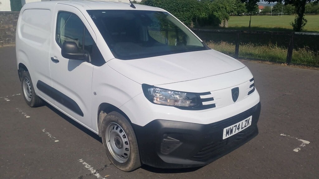 Peugeot Partner Panel Van 1.5 Partner Pv Standard 1.5 Bhdi 100 Ss White
