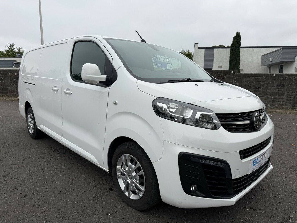 Vauxhall Vivaro Panel Van 1.5 Turbo D 2900 Sportive 202070 White