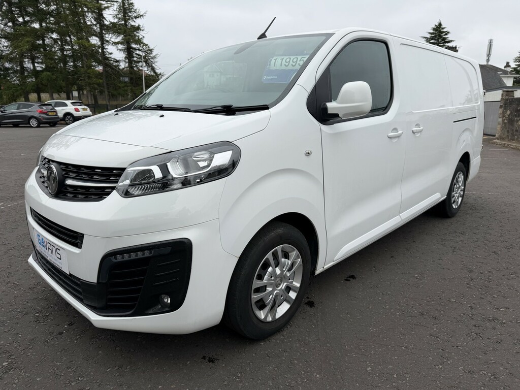 Vauxhall Vivaro Panel Van 1.5 Turbo D 2900 Sportive 202070 DS70HRW White #3