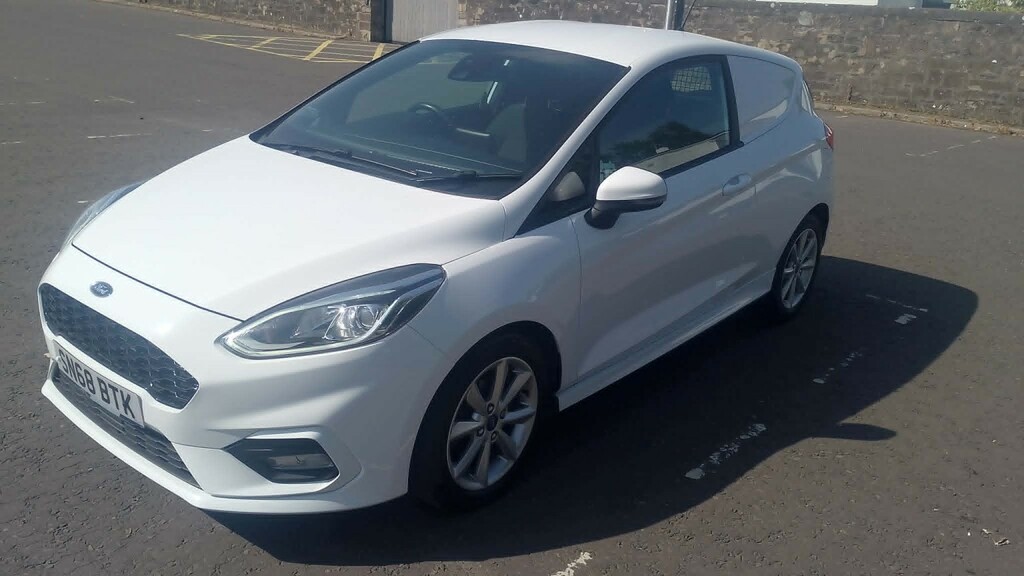 Ford Fiesta Car Derived Van 1.5 Tdci Sport 201968 White #3