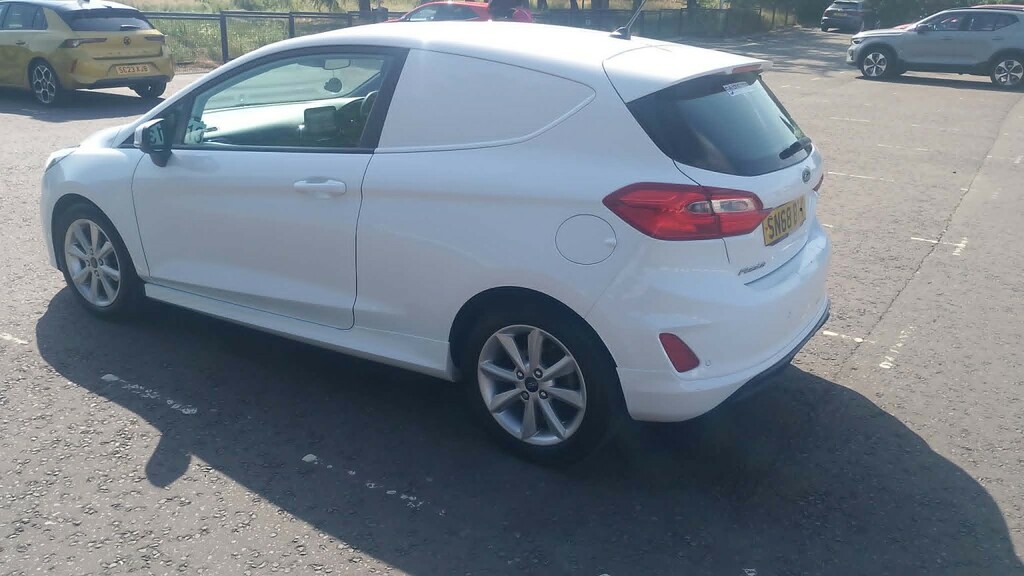 Ford Fiesta Car Derived Van 1.5 Tdci Sport 201968 White #5