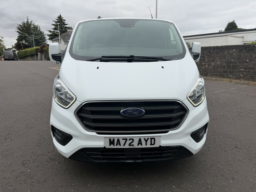 Ford Transit Custom Combi Van 2.0 Transit Custom Limited Dciv 300 L2 2 MA72AYD White #2