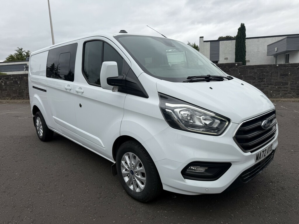 Ford Transit Custom Combi Van 2.0 Transit Custom Limited Dciv 300 L2 2 MA72AYD White