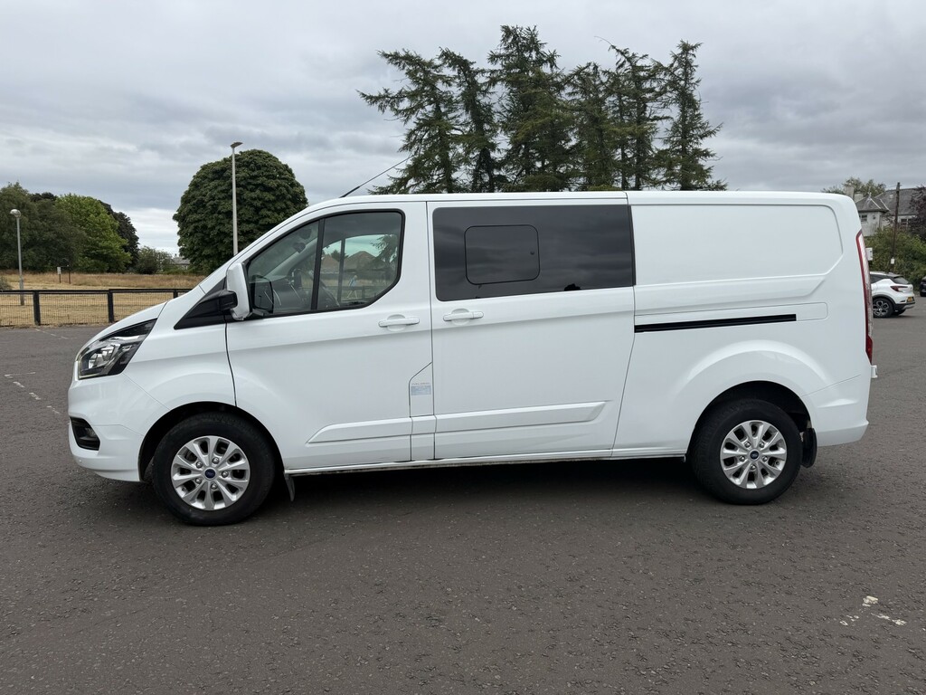 Ford Transit Custom Combi Van 2.0 Transit Custom Limited Dciv 300 L2 2 MA72AYD White #4