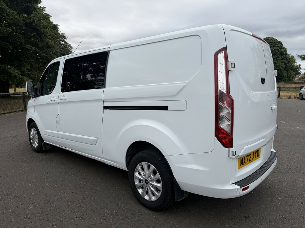 Ford Transit Custom Combi Van 2.0 Transit Custom Limited Dciv 300 L2 2 MA72AYD White #5