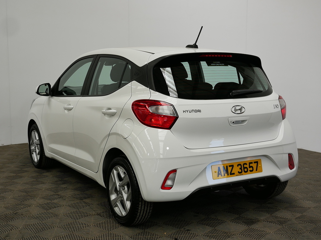 Hyundai I10 Se Connect AMZ3657 White #6