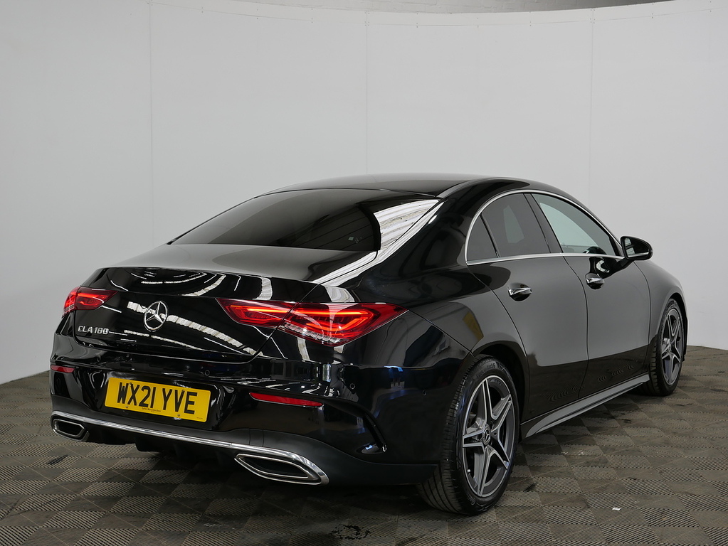 Mercedes-Benz CLA Class Cla180 Amg Line WX21YVE Black #6