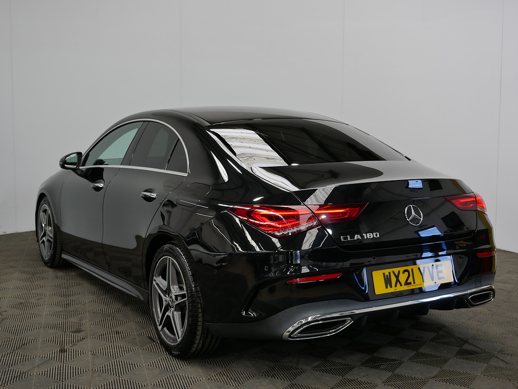 Mercedes-Benz CLA Class Cla180 Amg Line WX21YVE Black #4
