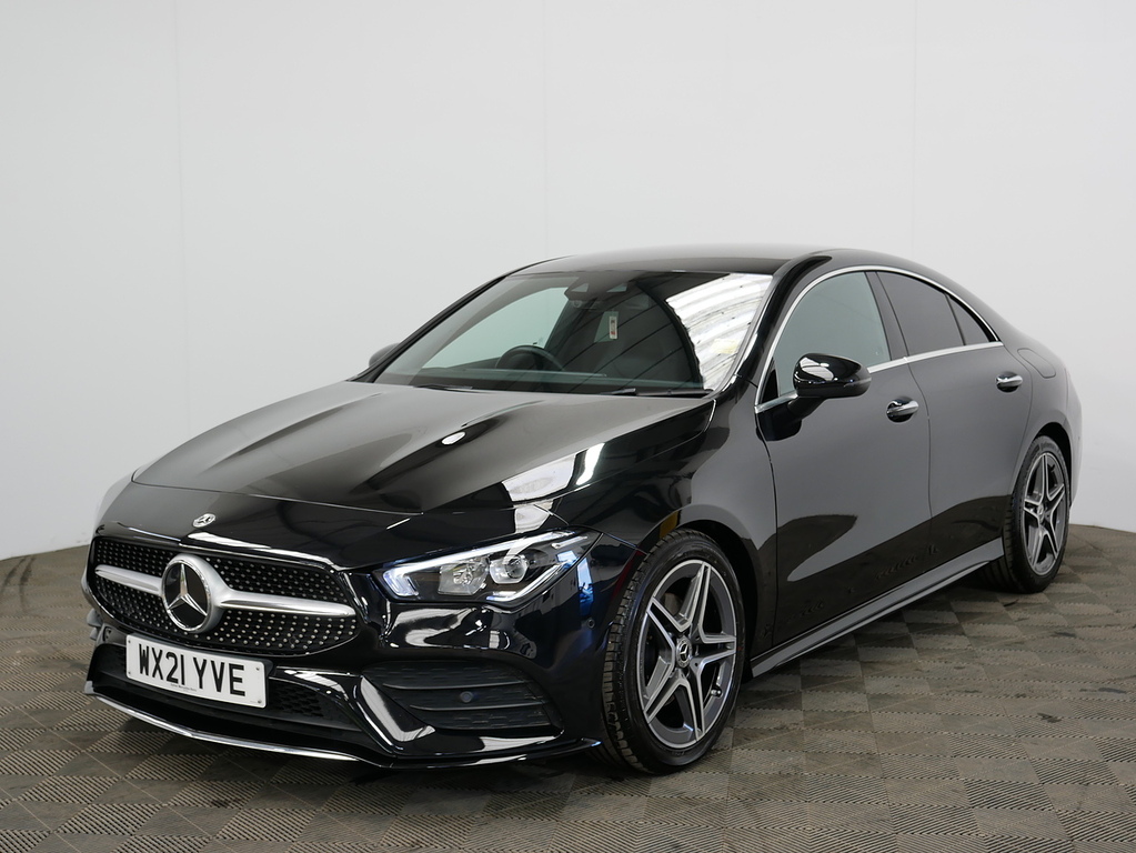 Mercedes-Benz CLA Class Cla180 Amg Line WX21YVE Black #2