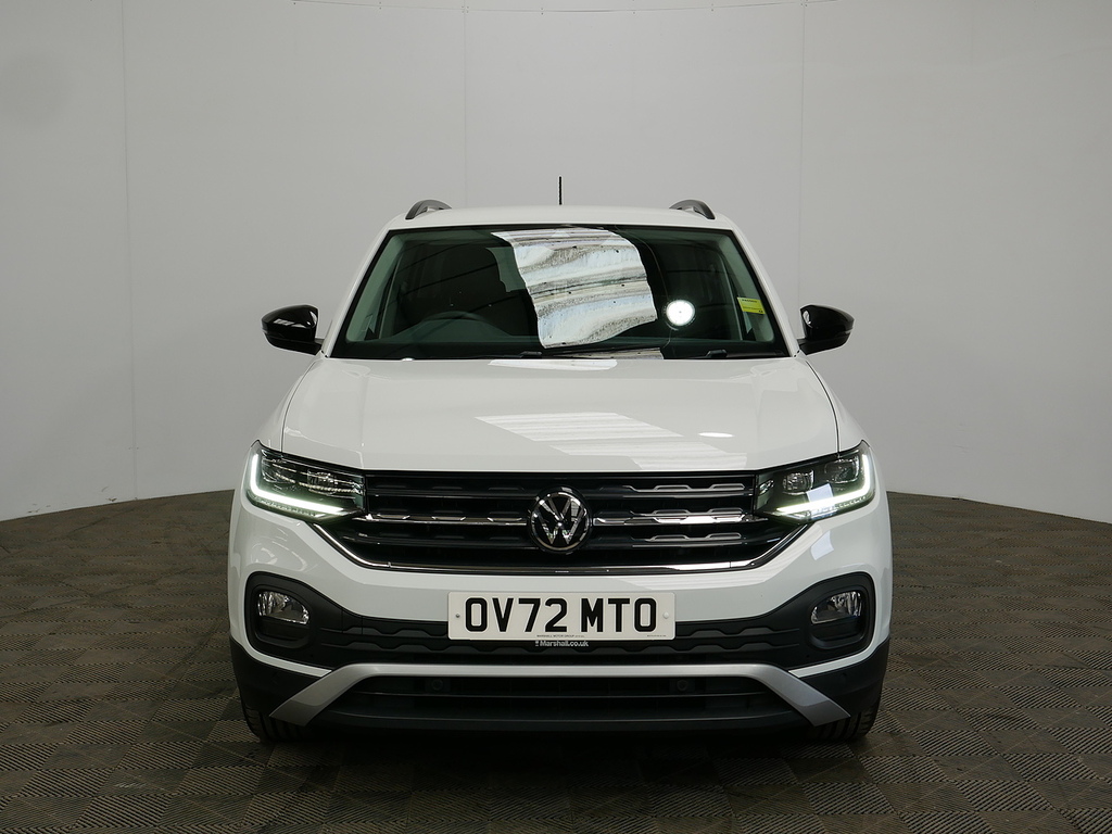 Volkswagen T-Cross Tsi Black Edition White #2